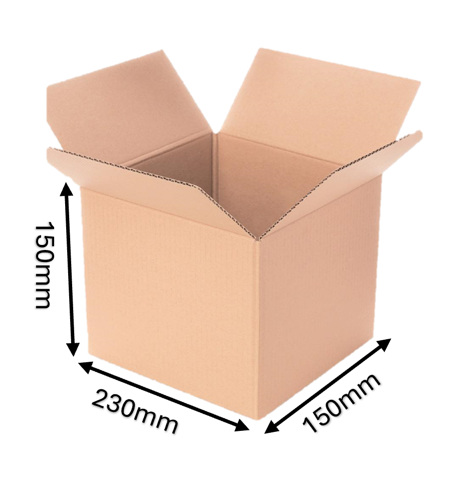Single Walled Box 230x150x150