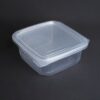 square 800g clamshell T240 Microwavable closed